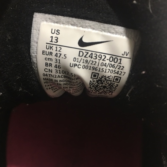 Nike Air Max 97 Pure Platinum Black White Mens Size 13 - Picture 7 of 7